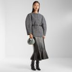 FENDI igraphy Mini Matcha green FF jacquard velvet mini-bag - Image 3